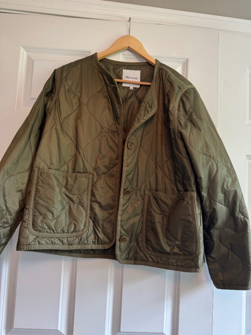MADEWELL quilted liner jacket